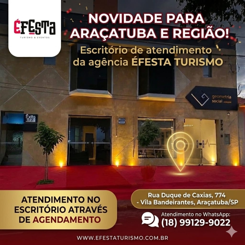 Turismo escritorio-aracatuba